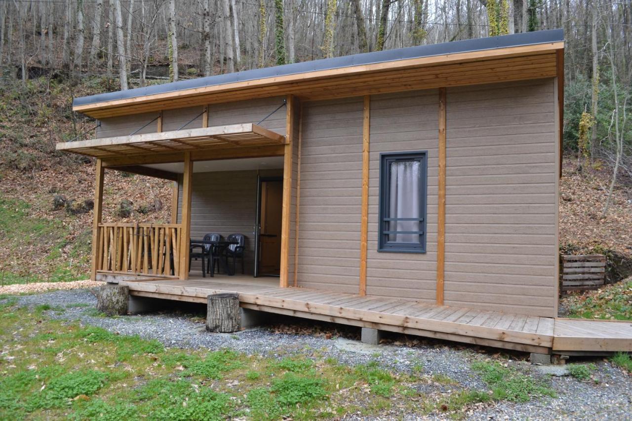 Chalets Au Bord De L'Eau Caudebronde المظهر الخارجي الصورة